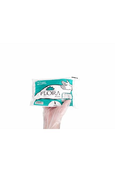 Floraplast Transparent Gloves 100 Pieces