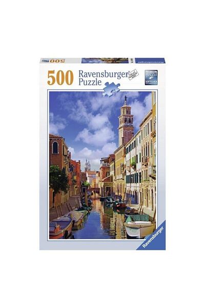 RAVENSBURGER Venice Puzzle - 500 Pieces, 144884 Model