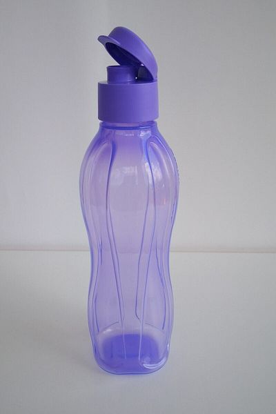 Tupperware Eco Bottle Water Bottle 750 Ml Easy Lid Purple