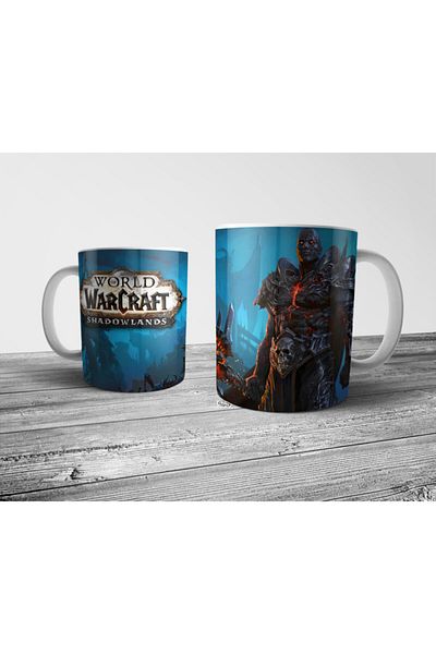 Pixxa كوب World Of Warcraft Shadowlands Lich King موديل 3