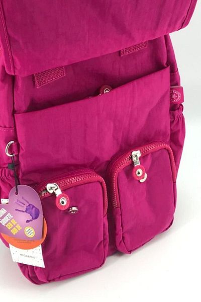 MEGA Αδιάβροχο σακίδιο πλάτης Kipling Pink