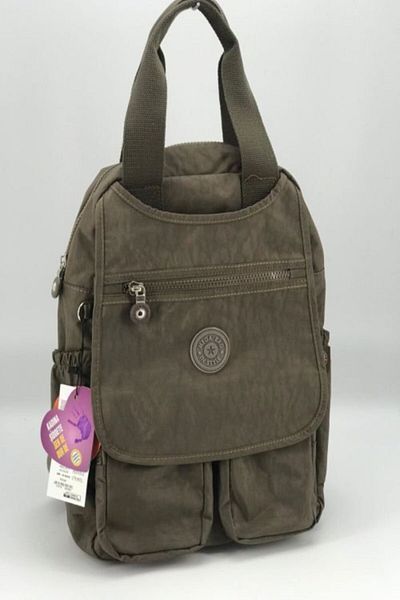 MEGA Καφέ αδιάβροχο σακίδιο πλάτης Kipling