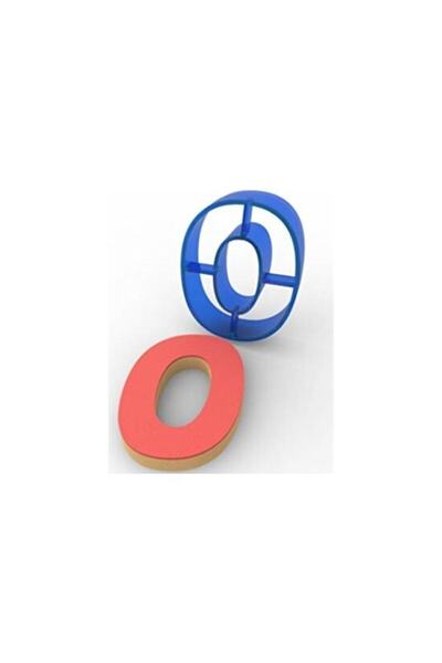 hediyehobihersey قالب كوكي من البولي كربونات كوبات على شكل حرف O