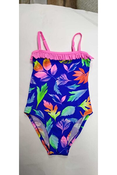 Estiva Costum de baie pentru copii cu model de frunze