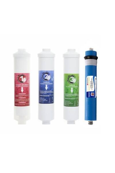 SULOOK Su Arıtma Filtre Seti -ınline Set Lg Membran (en Iyi Fiyatlı Set)