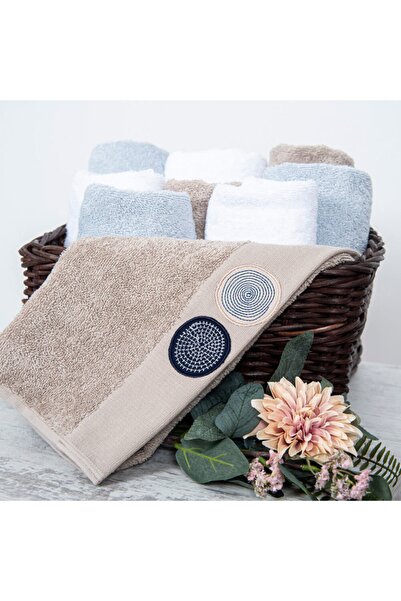 NICEHOMEART منشفة يد روجا 30x50