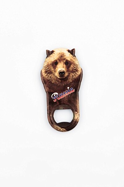 Dünyadan Hediyeler Rusya Temalı Ayı Kapak Açacak Magnet