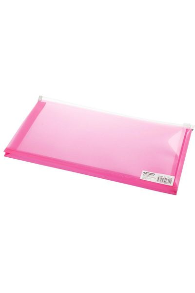 Bigpoint Pink A5 Gusseted Document File