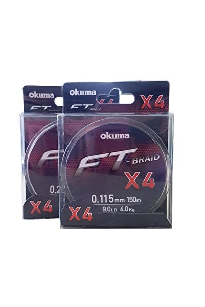Okuma Ft-x4 Braid Line Grey 300m Ip Misina