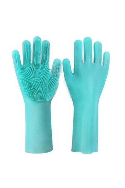 Modauyum Heat Resistant Silicone Dish Glove Washing Brush