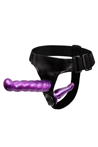 Lilitu Shop Belden Bağlamalı Çift Taraflı Strapon Dildo