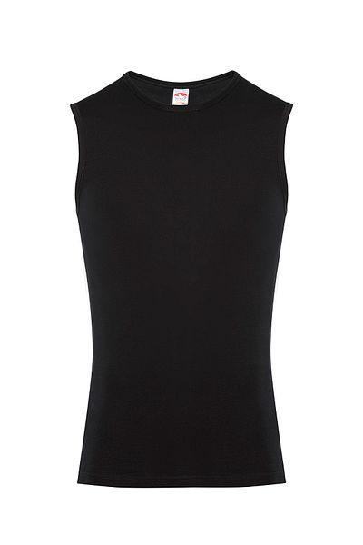 Şahin Men's Black Zero Sleeve Tank Top Shn10057s