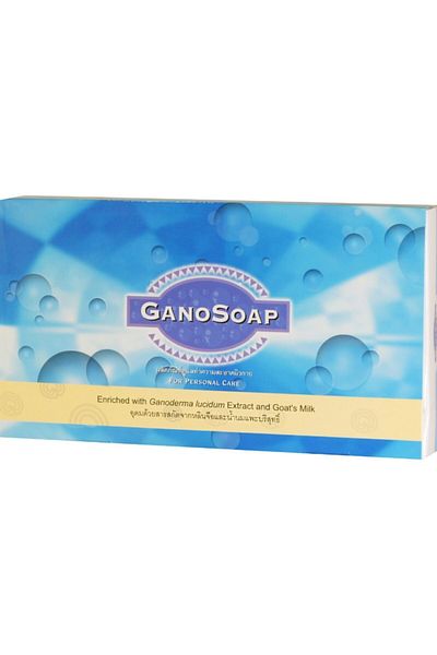 GANOSOAP صابون جانو صابون حليب الماعز 100 جرام - عبوتان