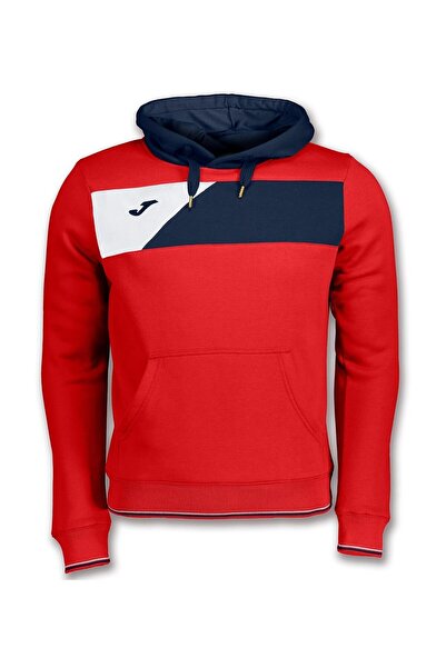 Joma Men's Casual Sweatshirts Red Jacket Crew Ii Hooded Red 100760.603