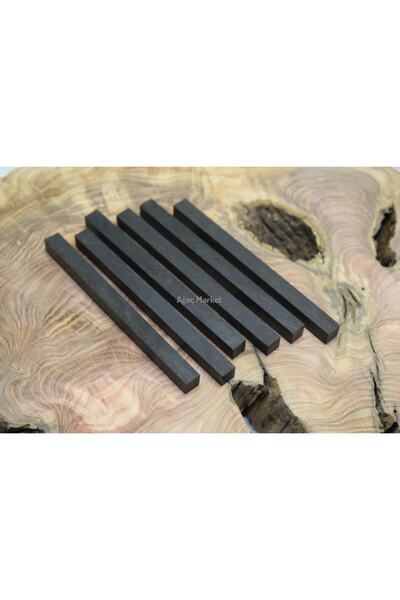 Ağaç Market Abanoz Ağacı Çıta Parça Paket 1cmx1cm