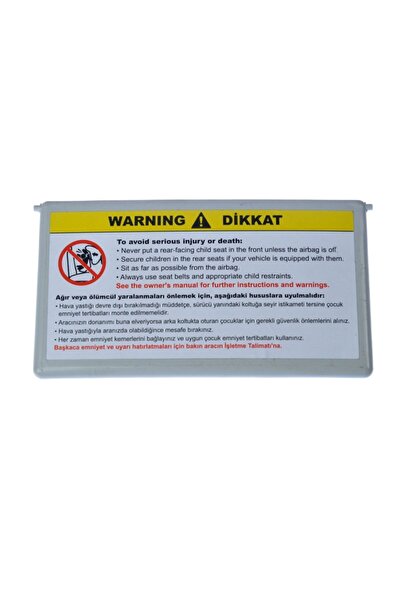 ALPHA AUTO PART Mercedes C Class W203 2001-2007 için Güneşlik Ayna Kapak Gri ...