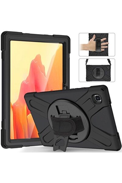 Genel Markalar Samsung Galaxy Tab A7 10.4 T500 T505 T507 Kılıf Defender Askıl...