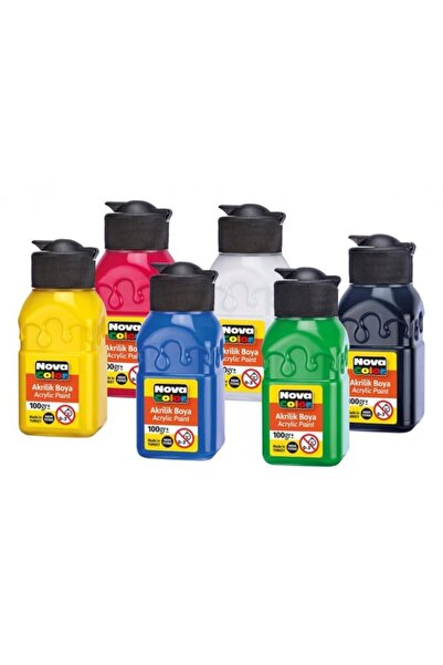 Nova Color Akrilik Boya 100 gr Gri
