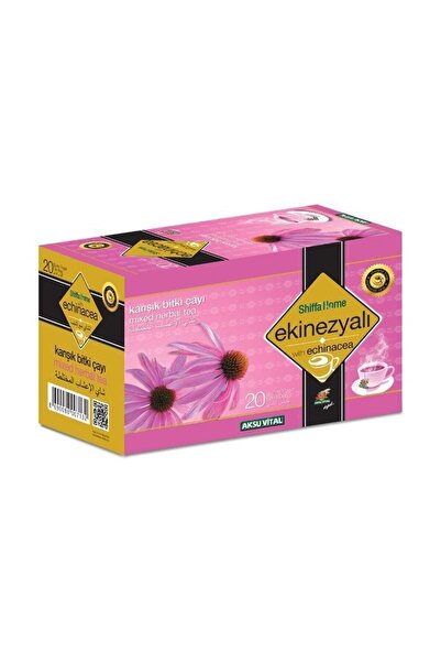 Shiffa Home Ekinezyalı (WİTH ECHİNACEA) Doğal Bitki Çayı 20 Süzen Poşet