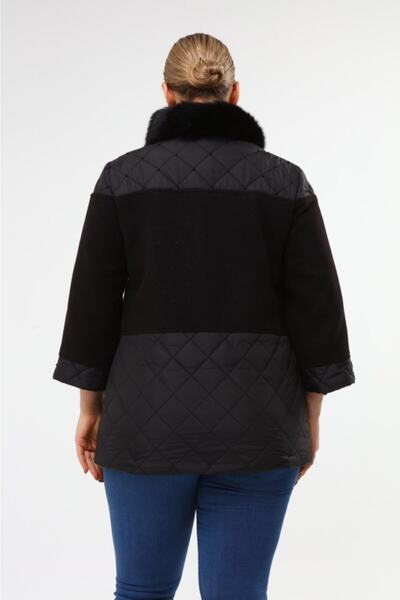 Cristina Furry Cashmere Coat