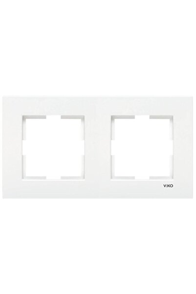 VİKO Karre Double Frame Horizontal White Original Product Vk001243