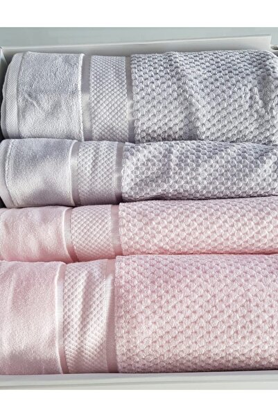 Özdilek Σετ Λουτρού Μπάνιου Bright (γκρι-πούδρα)