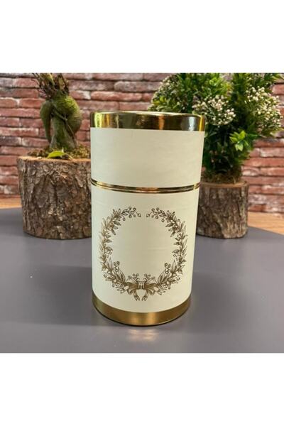 AGH Değerli Hediyeler Krem Silindir Hedıye Kutusu A-0106