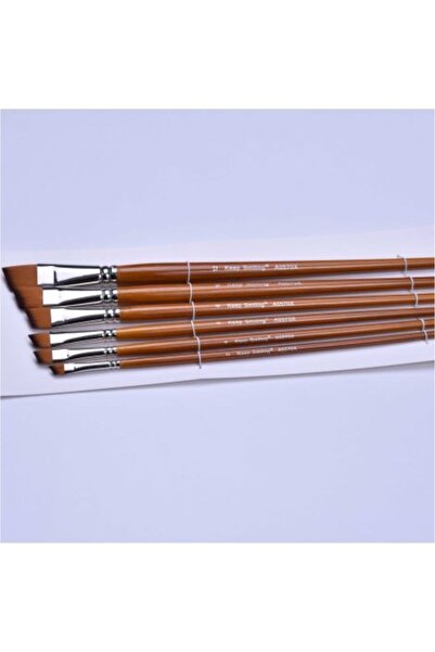Keep Smiling Yan Kesik Fırça Seti 6'lı Artist Brush Set Cst10