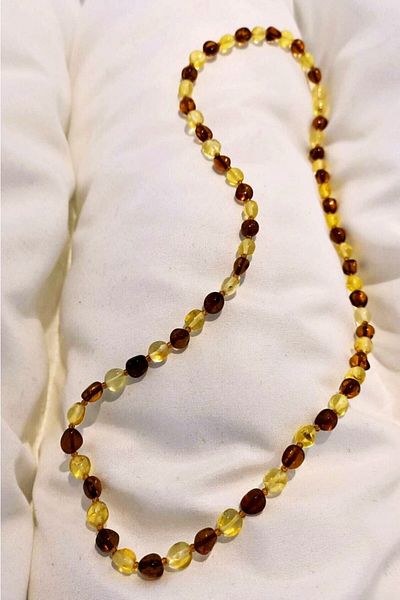 Nev Tasarım Drop Amber Adult Unisex Necklace