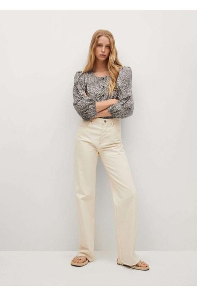 MANGO Woman Halenka s leopardím vzorem