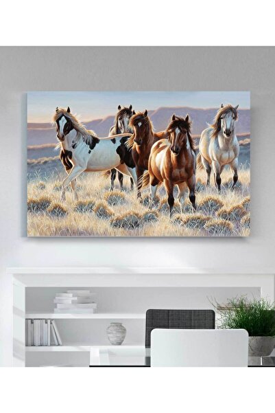 VeraStore At Resimli Kanvas Tablo