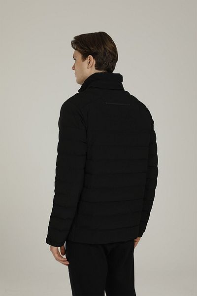 lumberjack Sn56 Marcel Coat 1pr Μαύρο Ανδρικό Κοντό Παλτό