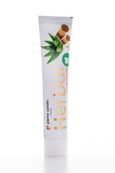 Pierre Cardin 75 ml Toothpaste with Aloe Vera and Miswak Extract - Tea Tree Herbal Product