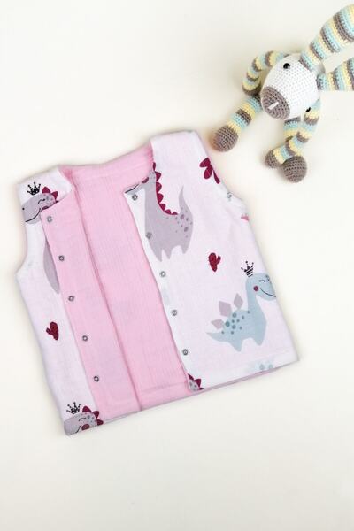 la mure baby Muslin Baby & Kids Reversible Vest 5 Layer Woven