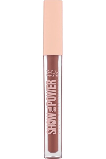Show by Pastel Show Your Power Liquid Lipstick No: 603