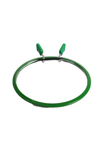 Nurge نورج بكرة زنبركية معدنية مقاس كبير - بكرة تطريز 21.5 سم