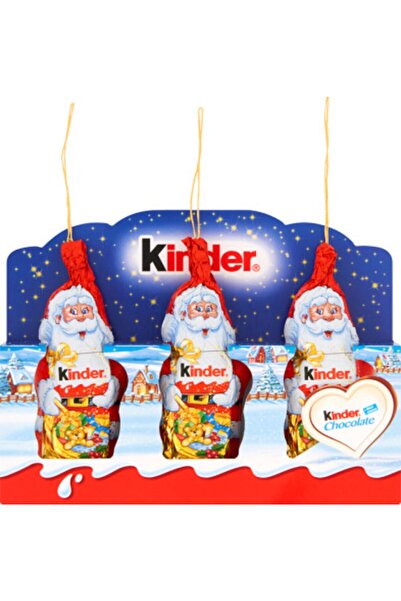 Kinder Noel Baba Figürlü 3lü 15gr