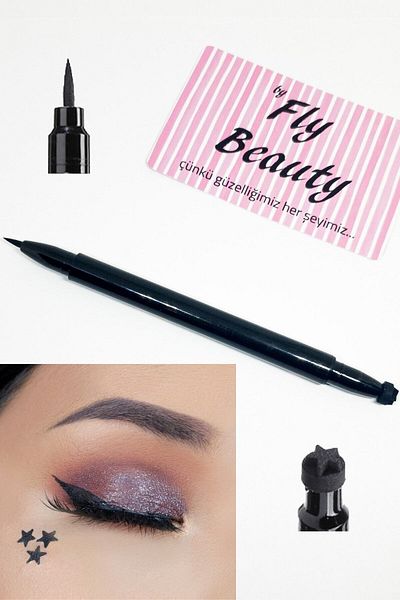 By Fly Beauty Double Ended Star Patterned Eyeliner