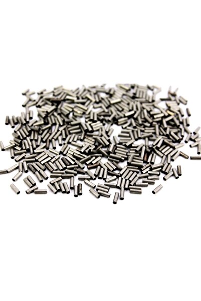 yfhobi 50 Adet - 2x6 Mm Yuvarlak Düz Boru, Pirinç Boru, Takı Malzemesi, Ara A...