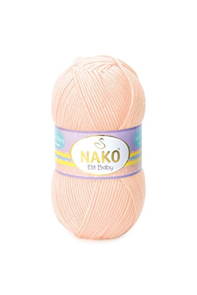 NAKO Elit Baby El Örgü Ipi 100 Gr 03701 Soft Şeftali