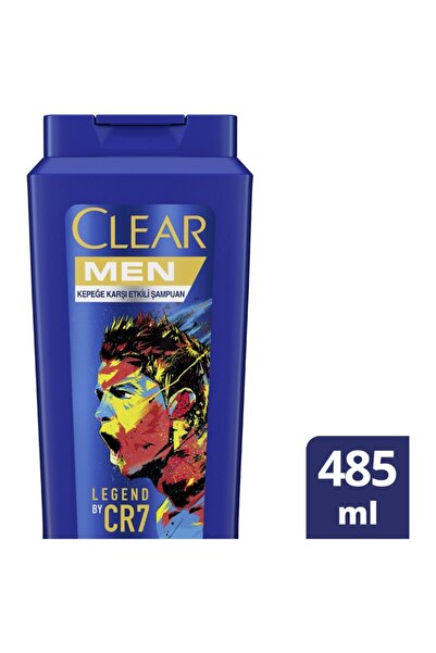 Clear Kepeğe Karşı Etkili Şampuan Legend Ronaldo Limited Edition 485 Ml X 2 Adet