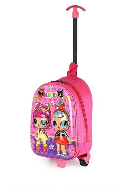 AYER TİCARET Çocuk Çekcek Valiz Lol Bebek