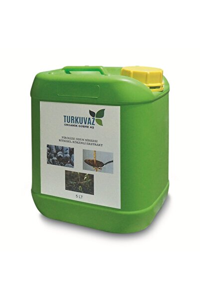 Turkuvaz 5 lt. Doğal Odun Sirkesi Wood Vinegar Zararlılara Organik Çözüm