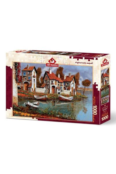 Art Puzzle 4232 Cerchio Houses, Italy 1000 Piece Puzzle