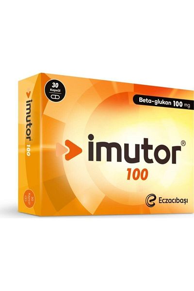 Eczacıbaşı Imutor Beta Glucan 100 Mg 30 Capsules