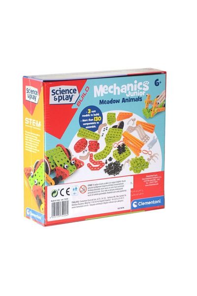 CLEMENTONI Clementoni Mechanics Junior (Mechanics Lab - Insects)- For Age 6+ Years Old