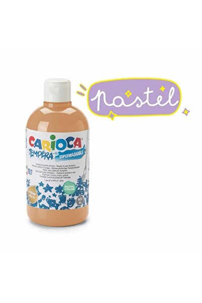 carioca Tempera Boya (SÜPER YIKANABİLİR) 500ml - Pastel Turuncu