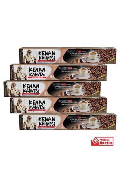 ESPRESSOMM Kenan Coffee - Nespresso ® Compatible Capsule Coffee (50 Pieces)