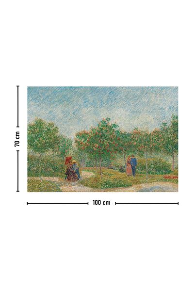 Vagonik Covor de perete pentru gradina cuplurilor Van Gogh 140 X 100 Cm-70x100 Cm