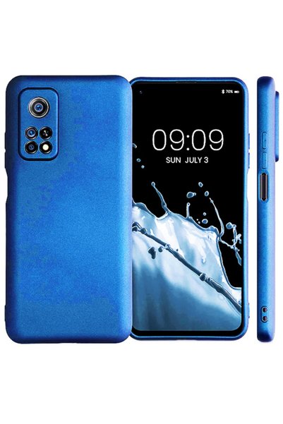 Molly حافظة سيليكون غير لامعة متوافقة مع هاتف Xiaomi Mi 10t